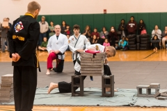 Martial Arts Concrete Breaking Attempt