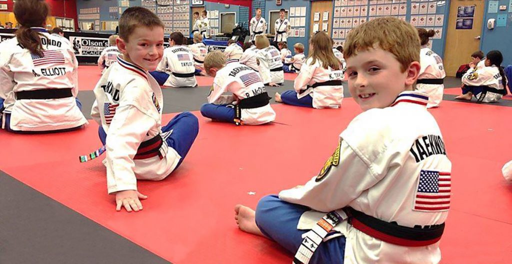 Olsons Martial Arts class
